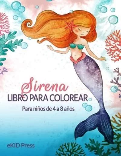 Libro Para Colorear De Sirenas Para Ni Os De A A Os Libro De