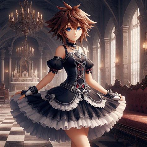 Goth Sora By Artificial Sissy On Deviantart
