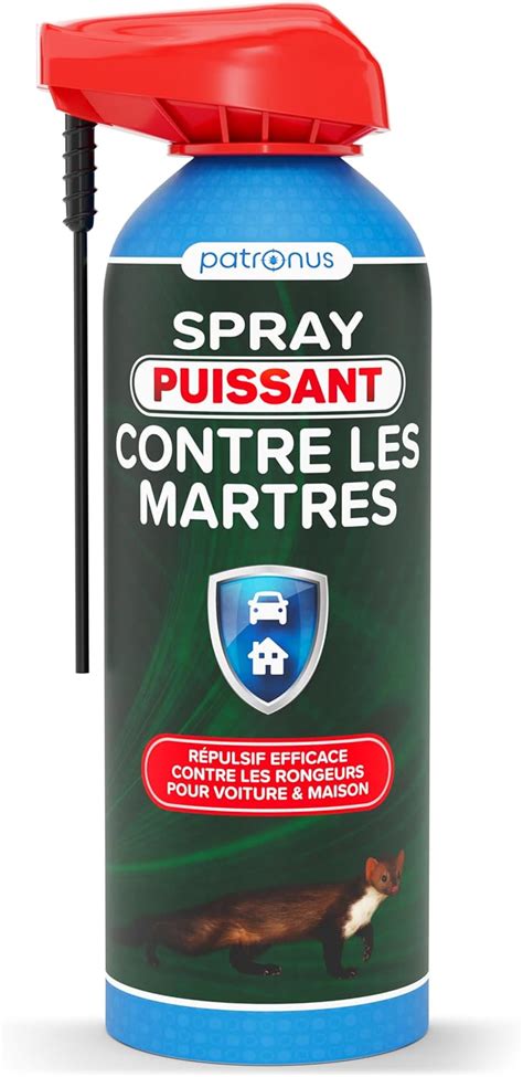 Spray Anti Rongeur Sp Cial Fouine Pour Voiture Grenier Et Jardin