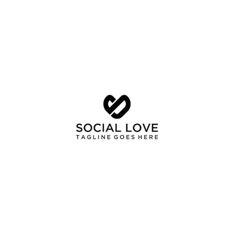 Premium Vector Letter S Love Logo Design Brand Identity Logos Vector