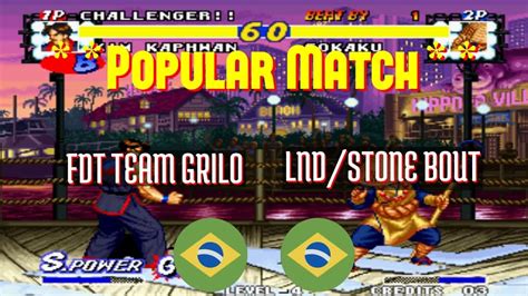 Rbff1 FDT TEAM GRILO BR Vs LND STONE BOUT BR Real Bout Fatal