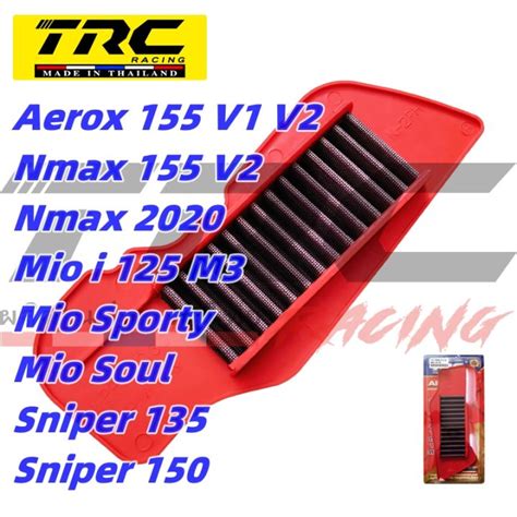 Trc Air Filter Yamaha Nmax Aerox V V Mio I Mio M Mio Sporty Mio