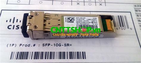 Cisco Sfp 10g Sr S 10gbase Sr Sfp Module Enterprise Class