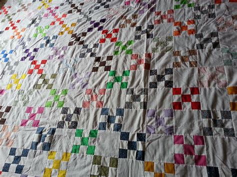 Vintage 9 Patch Quilt Top Patch Quilt 9 Patch Quilt Vintage Quilts