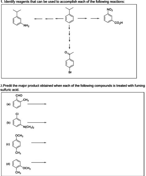 Solved Identify Reagents That Can Be Used To Accomplish Each Of The