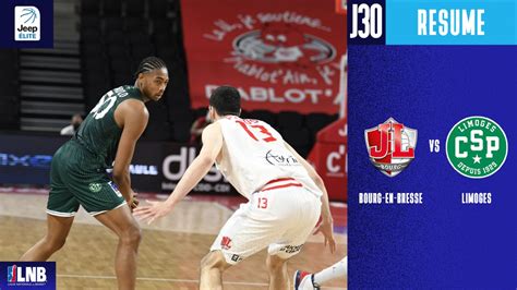 Bourg En Bresse vs Limoges 66 69 Résumé 2020 21 Vidéo Dailymotion