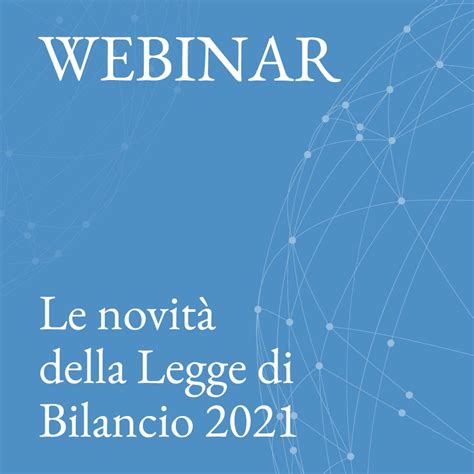 Gennaio Le Novit Della Legge Di Bilancio Studio