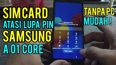 Hard Reset Samsung A Core Atasi Lupa Pola Pin Termudah Tanpa Pc Youtube