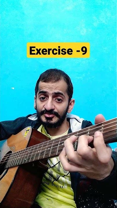 Guitar Finger Exercise 9 1 3 2 4 4 2 3 1 Basic Guitar Lesson Ramanuj Mishra Shorts