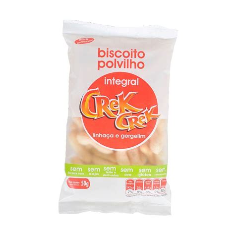 Biscoito Integral Gergelim Pontofrio