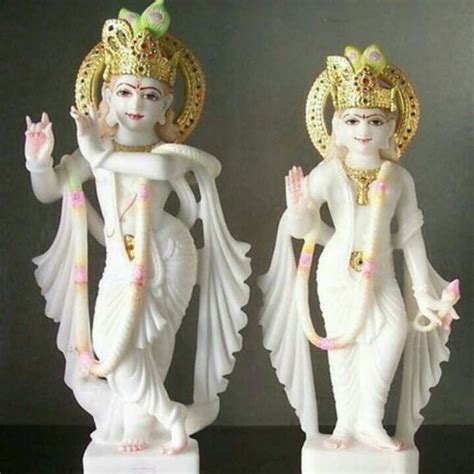 Paper White Marble Radha Krishna Statue At Best Price In Jaipur Maa