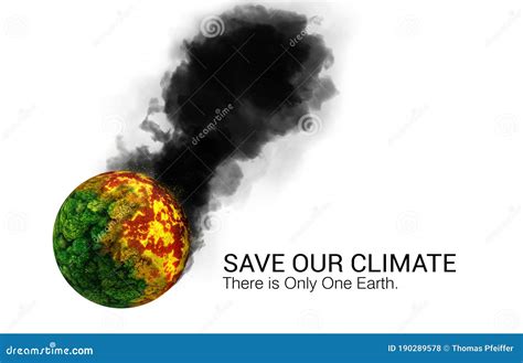 Ilustra O D Do Slogan Das Altera Es Clim Ticas Ilustra O Stock