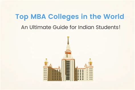 Top Mba Colleges In World With Fee Structure Idreamcareer