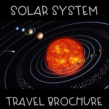 Solar System Travel Brochure Template By Science Edugator Tpt