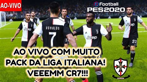 PES 2020 Ao Vivo MyCLUB Packs Da Liga Italiana VEEM CR7