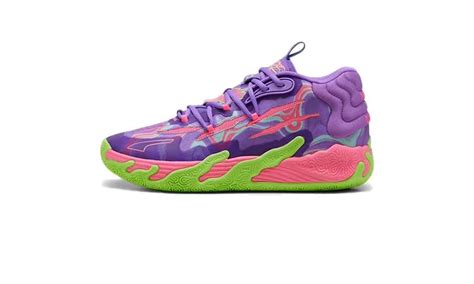 Puma Lamelo Ball Mb03 Toxic 378916 01 Dead Stock