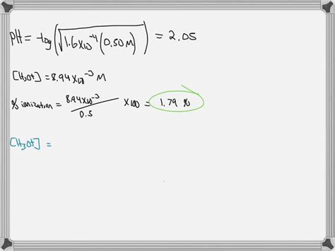 Solved Methanoic Acid Is A Weak Acid With An Acid Dissociation