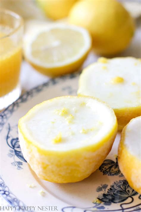 Lemon Sorbet Dessert Ideas