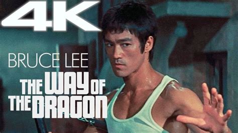 Bruce Lee Way Of The Dragon 1972 In 4k Nunchuck Fight Scene