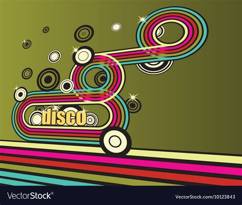 Disco background Royalty Free Vector Image - VectorStock