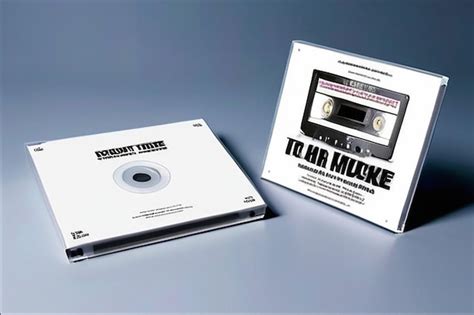 Cd Cover Mockup Premium Ai Generated Image