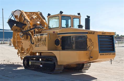 New Eagle 7500 Wheel Trencher Released Underground Construction