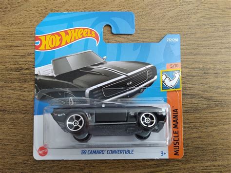 69 Camaro Convertible Hot Wheels Aukro