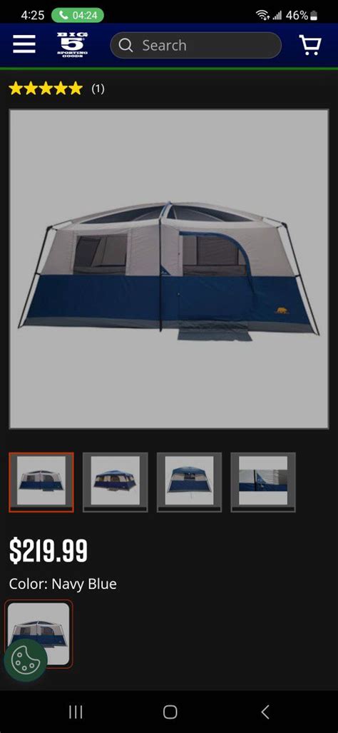 New Golden Bear Pine Grove 10 Person Cabin Tent For Sale In San Jose