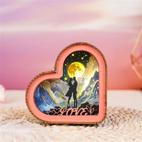 Woodbests 3d Wooden Puzzle Night Light 3d Puzzle Night Lamp Lover In