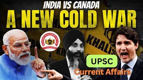 India Vs Canada Khalistan Movement Full Explanation Upsc Ias Bajirao Ias Academy