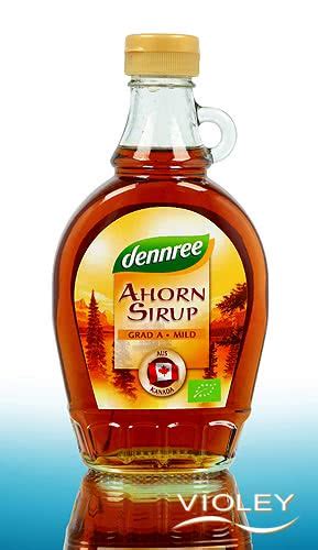 dennree Sirop d érable bio degré A 250 ml chez Violey