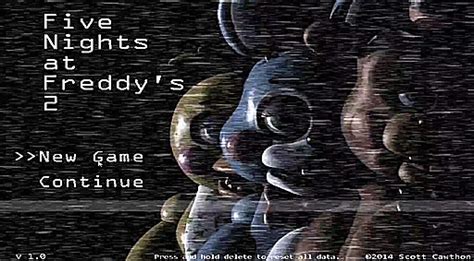 Five Nights At Freddys 12 And 3 Menu Screens Howdy