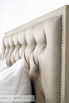 Tufted Headboard With Nailhead How To Via Sarah M Dorsey Designs