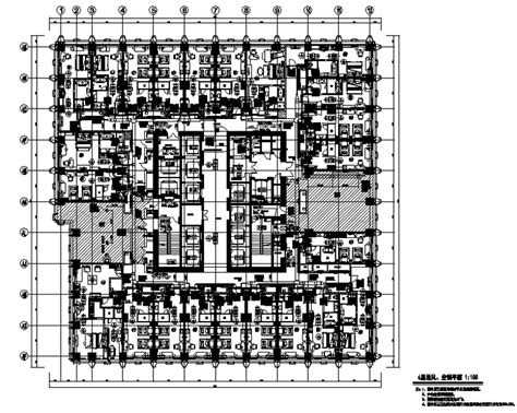 青岛51层237米超高酒店暖通施工图 建筑暖通施工图 筑龙暖通空调论坛