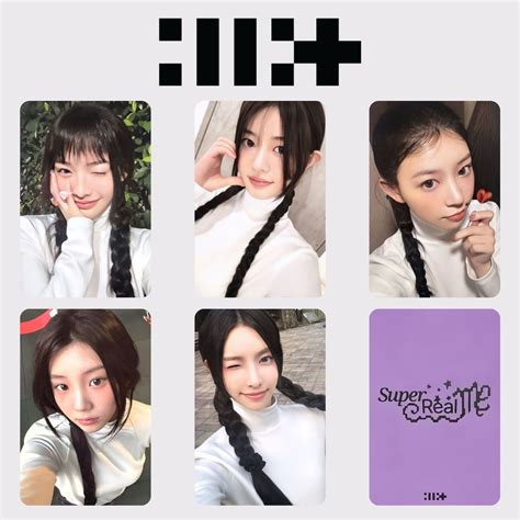 Illit Super Real Me All Member Pc Template 20 Pcs Back And Front