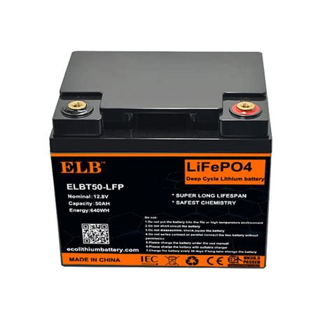 Bater A De Iones De Litio Elbt Lfp Elb Energy Group Rectangular