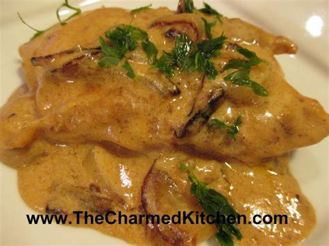 Chicken In Sherry Cream Sauce The Charmed Kitchen