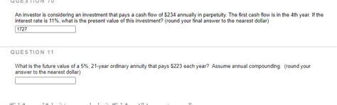 Solved Consider the following cash flows and calculate the | Chegg.com