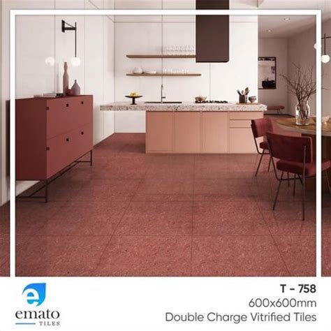 Tauras Glossy Double Charge Polished Vitrified Floor Tile X Feet