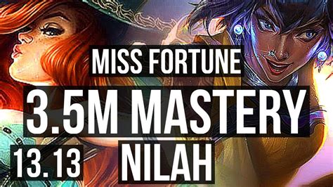 Miss Fortune Lulu Vs Nilah Rakan Adc M Mastery Quadra