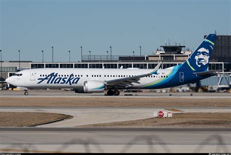 N Ak Alaska Airlines Boeing Max Photo By Li Junjie Id