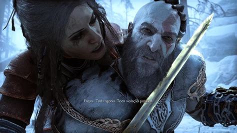 God of War Ragnarök Kratos versus Valquíria Vanadis Freya YouTube