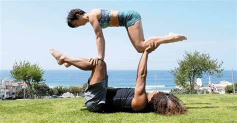 Easy Yoga Challenge Poses For Partneryoga