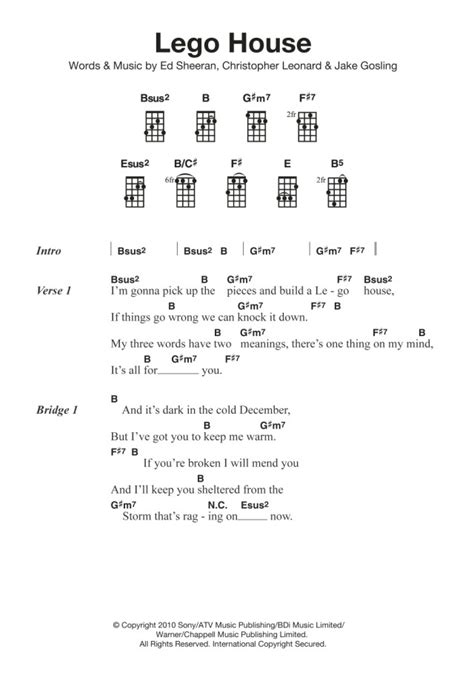 Lego House Chords - dietamed.info