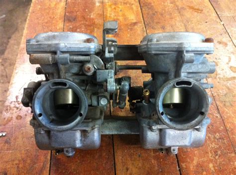 1976 78 Kawasaki Kz750b Twin Carburetor Set