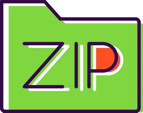 Zip Files Filled Design Icon 44213355 Vector Art At Vecteezy