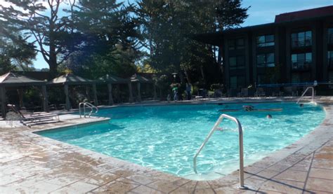 THE POOLS AT THE HYATT REGENCY, MONTEREY, CALIFORNIA – HotelSwimmingPools.com