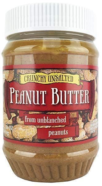 Trader Joe S Crunchy Unsalted Peanut Butter From Unblanched Peanuts