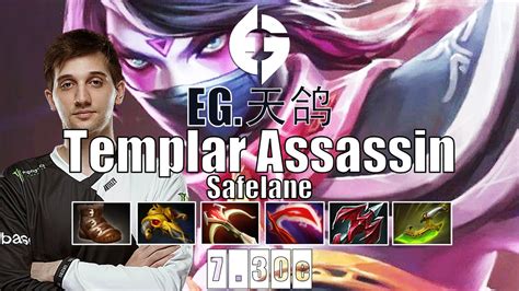 Templar Assassin Safelane EG Arteezy RTZ TESTING TA CARRY 21 KILLS