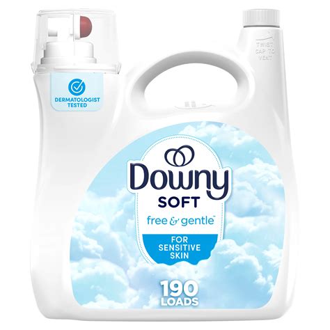 Downy Ultra Free And Gentle Liquid Fabric Conditioner 190 Loads Shop Softeners At H E B